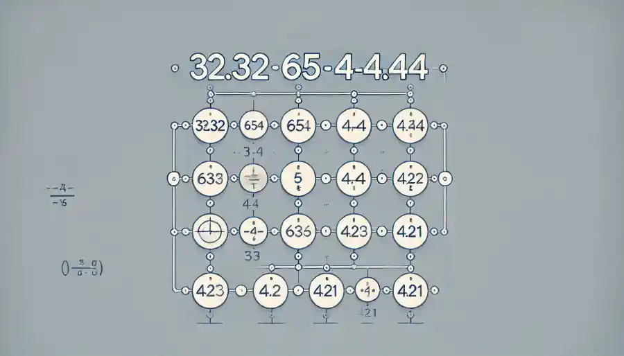 32.32 65-4-4.44 4.21