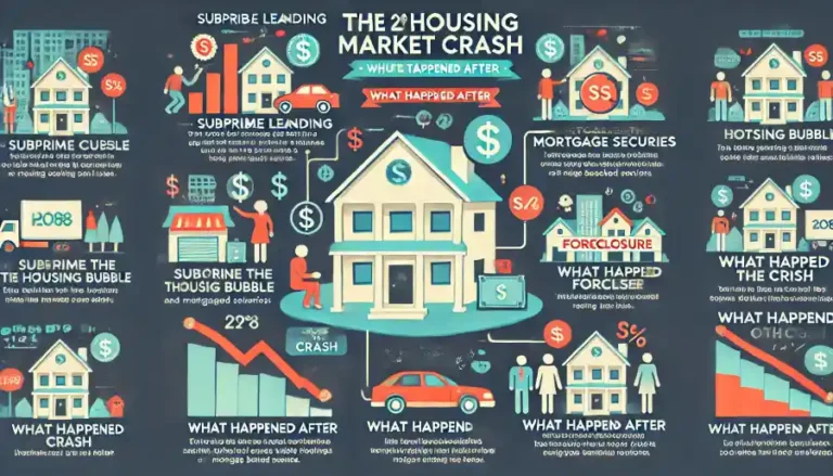 which statement best describes the main cause of the 2008 housing market crash in the united states?